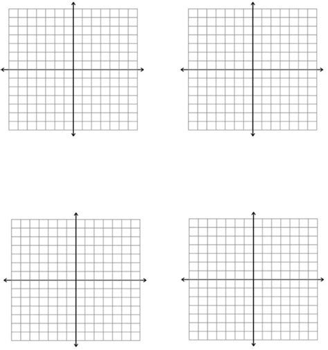 Printable Graph Paper With Axis And Numbers