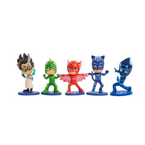 PJ Masks Collectible Figure Set - 5 Pack - Walmart.com - Walmart.com