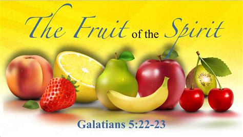 Fruit Of The Spirit Gentleness And Self Control Immanuel Bible Church