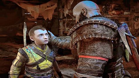 God Of War Kratos Reveals Why He Called His Son Atreus And Not Loki Scene Youtube