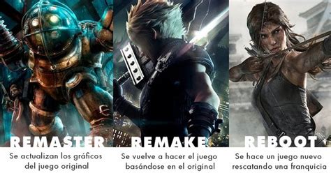 Red De Rol Diferencias Entre Remaster Remake Y Reboot