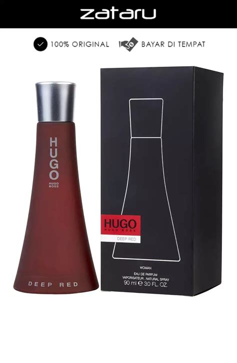 jual hugo boss hugo boss deep red woman  ml parfum wanita