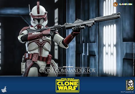 Hot Toys TMS103 Star Wars The Clone Wars 1 6th Scale Clone