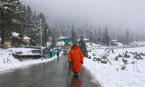 Higher Reaches Of Kashmir Receive Fresh Snowfall