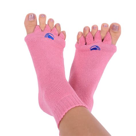 Sore Tired Feet Find Relief With Cute Pink Foot Alignment Socks My