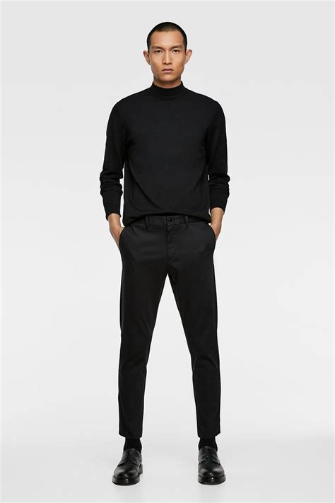 zara men's black chinos - Delicia Sowers