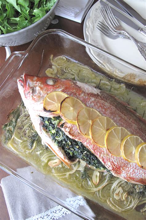 Aip Provençal Herb Stuffed Whole Fish French Paleo Recipe