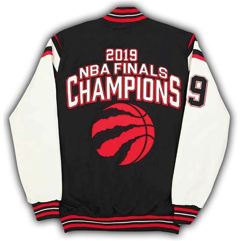 2019 Finals Championship Toronto Raptors Varsity Jacket Jackets Masters