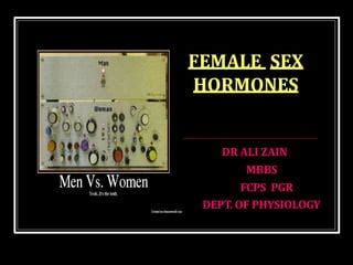 FEMALE SEX HORMONES PPT Pptx Reproductive Health Diseases And Conditions