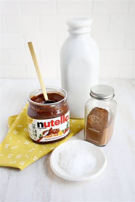 Nutella Hot Chocolate A Beautiful Mess