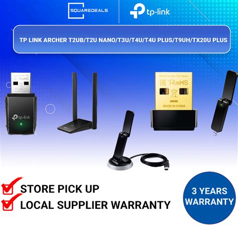 TP Link Archer T2UB T2U Nano T3U T4U T4U Plus T9UH TX20U Plus Wireless ...