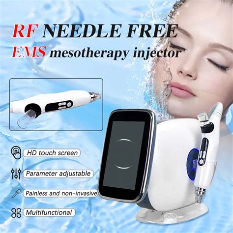 Ce Approved Portable Rf Needle Free Mesotherapy Pd Injector For Anti