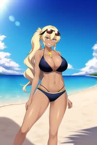 Tanned Busty Blonde Transformation AI Generated E Hentai Lo Fi Galleries