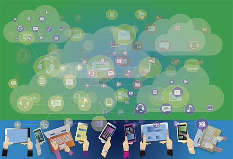 cloud file sharing  stock  pictures royalty