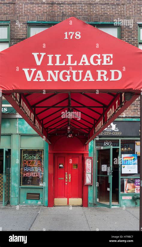 Village Vanguard jazz club NYC Stock Photo - Alamy