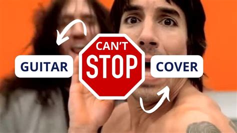 Red Hot Chili Peppers Can T Stop Guitar Cover Youtube