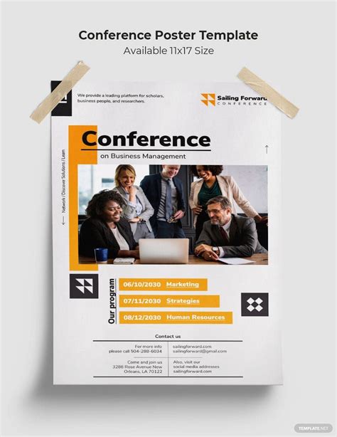 Conference Poster - 19+ Free Design Templates in PSD, AI, Vector, EPS