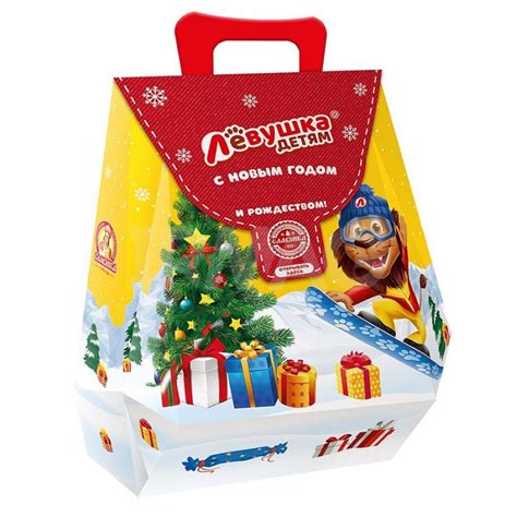 Набор новогодний сладкий Левушка детям ассорти №4 (1,201 кг) - IRMAG.RU