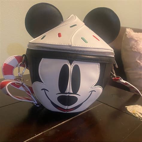 Loungefly Bags Exclusive Mickey Mouse Hot Cocoa Crossbody Bag Like New Only Use Once Poshmark
