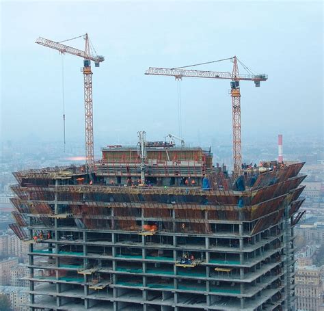 Технология строительства высотных зданий | Архитектура и строительство