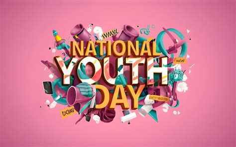 Premium Photo National Youth Day