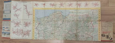 Mapy I Plany Miasta Białystok Wojskowa Samochodowa Mapa Polski 11000