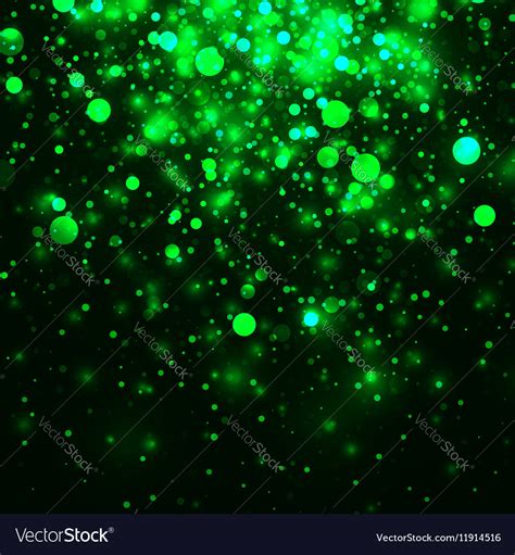 green glowing light glitter background royalty  vector