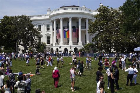 Biden Marks Lgbtq Pride Month With Celebration On White House South