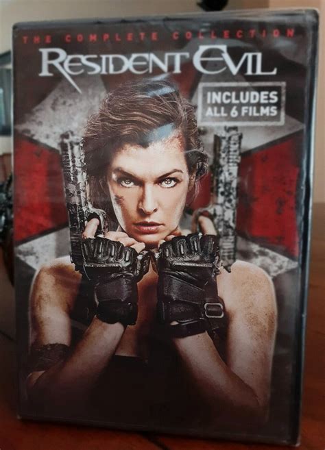 Resident Evil The Complete Collection Dvd Set Includes All 6 Filmsnew