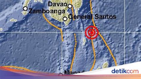 Gempa M 71 Di Timur Laut Sulut Akibat Aktivitas Subduksi Lempeng Filipina