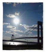 Verrazano Bridge Sunset Photograph by Lyric Lucas - Fine Art America