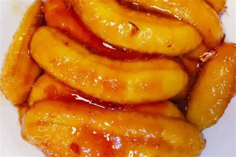 Ada Stok Pisang Di Rumah Yuk Buat Pisang Karamel Untuk Camilan Di