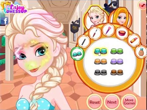 Elsa Frozen Y Rapunzel Juegos De Vestir Y Maquillar Amigas X Siempre