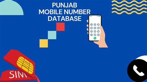 Punjab Mobile Number Database At ₹ 1499 In Patna Id 2853728091488