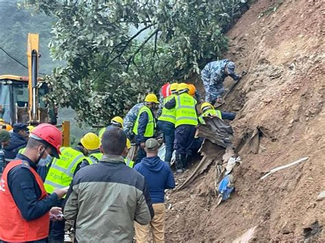 single family killed  chandragiri landslide nepal press