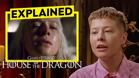 House Of The Dragons Disturbing Birth Scene Explained Youtube