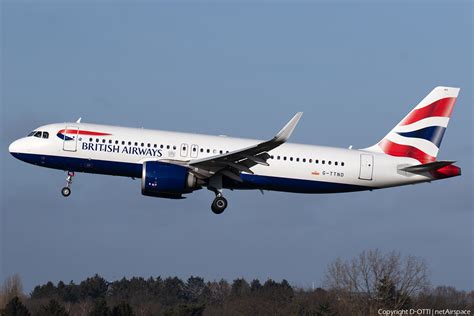 British Airways Airbus A320 251N G TTND Photo 608130 NetAirspace