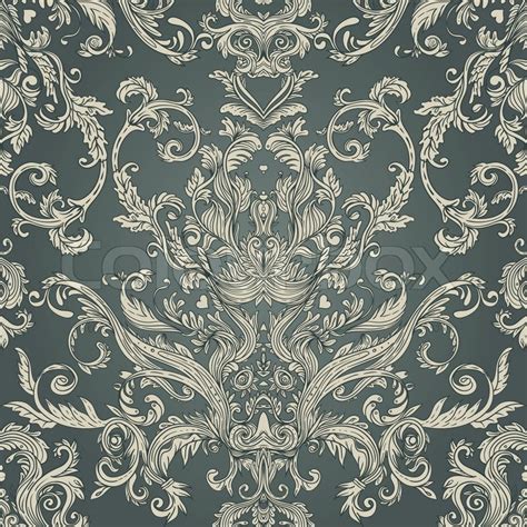 Seamless Vintage Baroque Pattern Stock Vector Colourbox