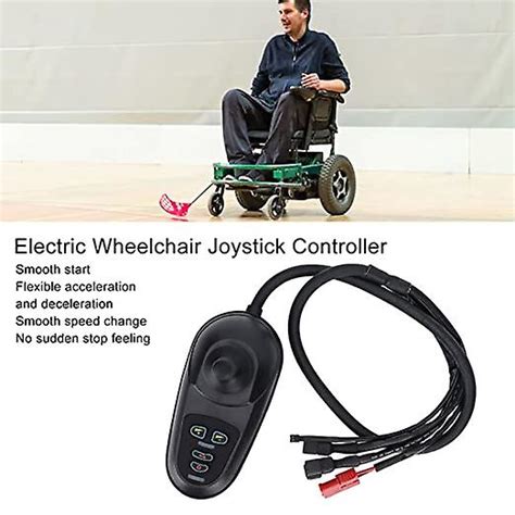 Contrôleur de joystick de fauteuil roulant 24V Dc Accessoires de