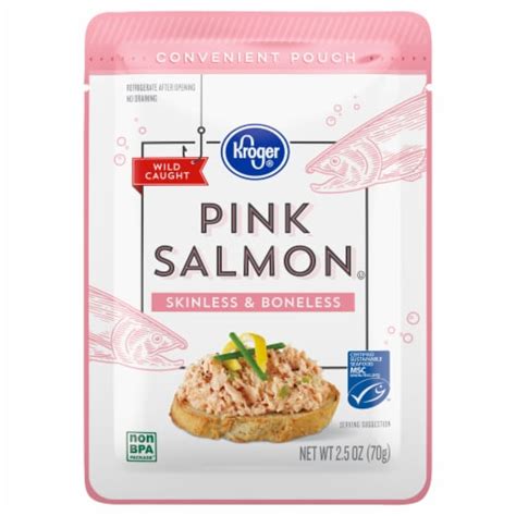 Kroger® Wild Caught Skinless And Boneless Pink Salmon 25 Oz Fred Meyer