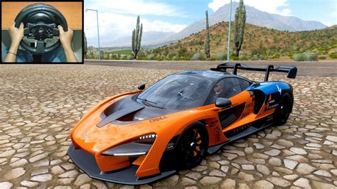 Mclaren Senna Forza Horizon Thrustmaster T Rs Gameplay Youtube