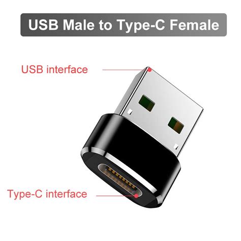 לקנות מתאם Usb Type C Otg Usb C זכר למיקרו Usb נקבה ממירי כבלים עבור Macbook Samsung S10 Huawei