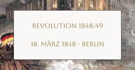 18. März 1848 – Berlin – Maria B. Budde – Autorin