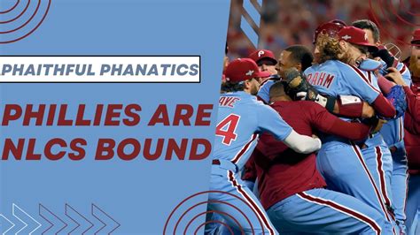 The Philadelphia Phillies Are Headed To The Nlcs Youtube