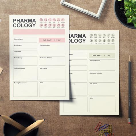 Logbook For Pharmacology Minimalist
