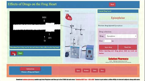 To Study Effect Of Drug On Frog Heart With The Help Of Ex Pharm