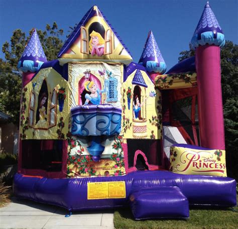 Usa Disney Princess Inflatable Slide Sky High Party Rentals