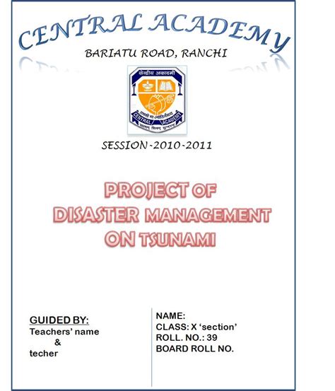 Cbseprojectsst 10th Cbse Sst Project