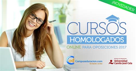 Nuevos Cursos Homologados Online Para Tu Baremo Campuseducacion