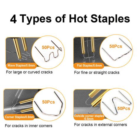 Tomlight W Plastic Welder Hot Stapler Machine Car Bumper Repair Kit With Pliers Knife